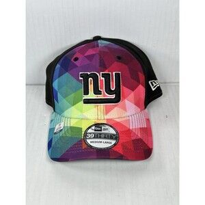 Size M/L New Era New York Giants 39THIRTY Crucial Catch Flex Fit Hat Cap